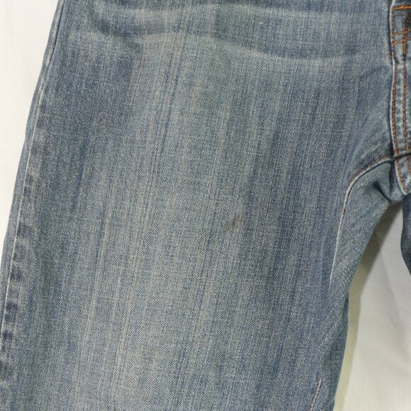 Lucky Brand 100% Cotton 34x32 Mens Blue Jeans 181 Relaxed Straight GUC - Picture 2 of 9